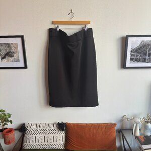Eloquii Black Pencil Skirt - Plus Size